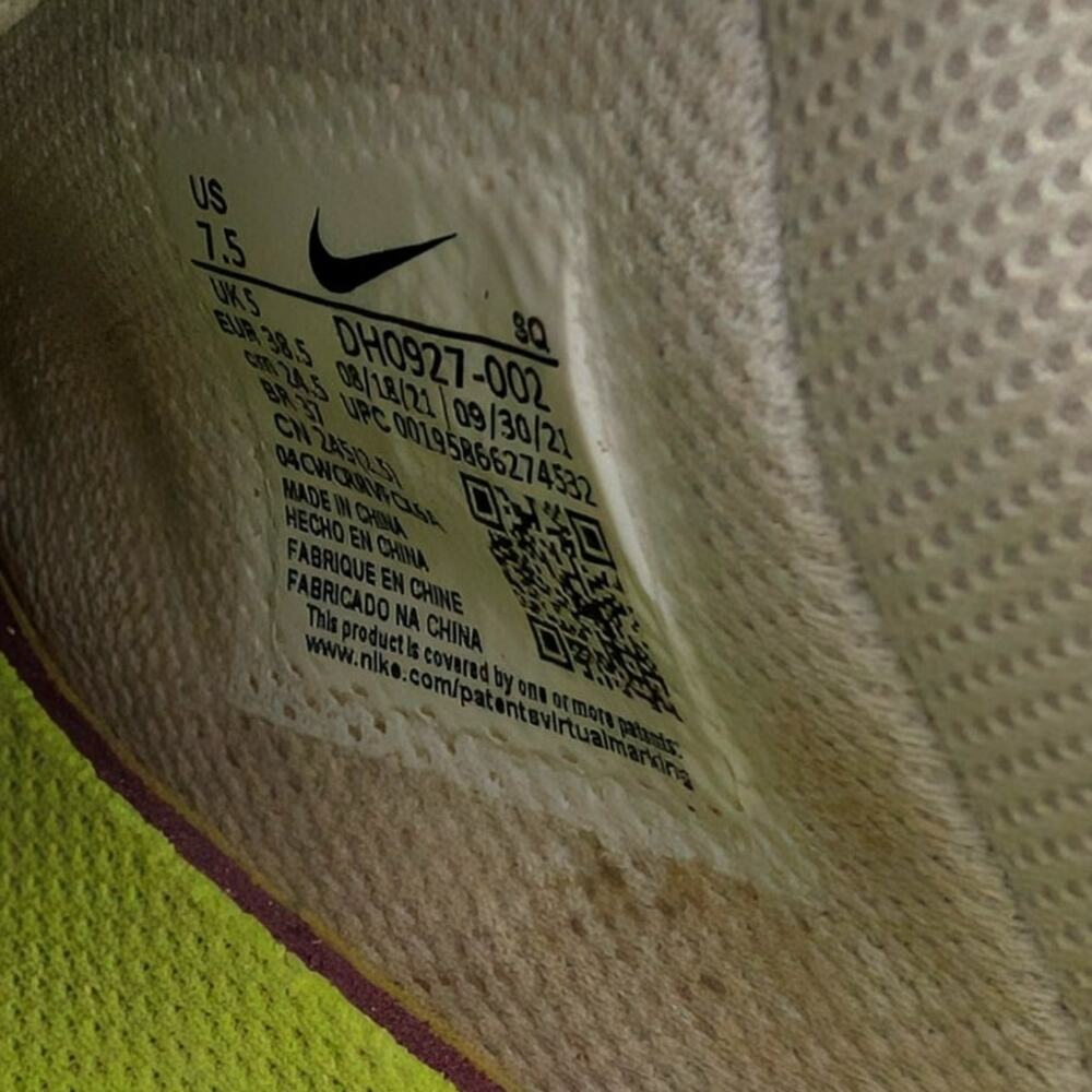 Nike Air Force 1 Crater Women's Sneakers Shoes Round Toe Size US7.5 EU38.5 - Picture 9 of 16